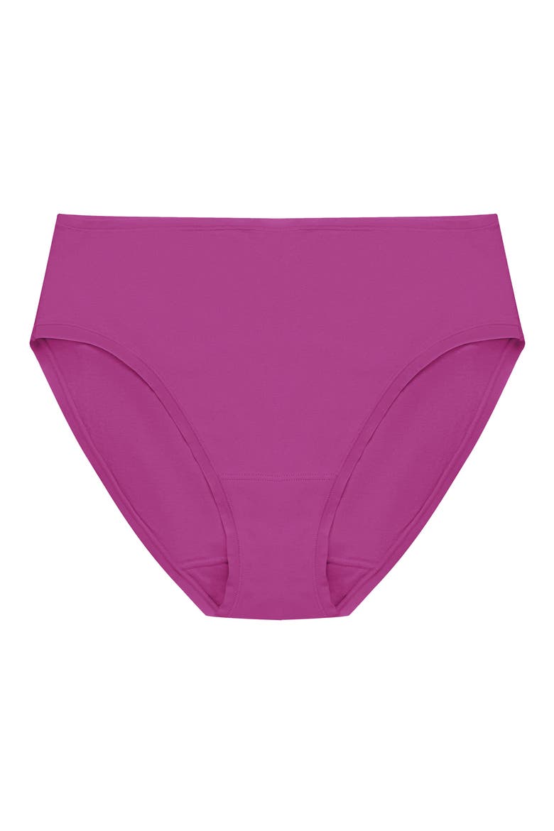 Bliss Bare Cotton Hipster Briefs, Alternate, color, MD MAGENTA