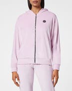 PHILIPP PLEIN Hoodie Sweatjacket With Crystals Women