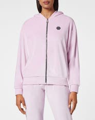 PHILIPP PLEIN Hoodie Sweatjacket With Crystals Women