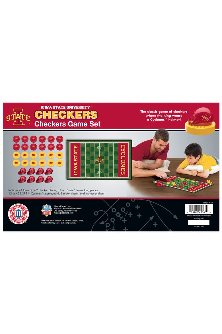 Iowa State Cyclones Checkers Board Game, Alternate, color, Multicolor