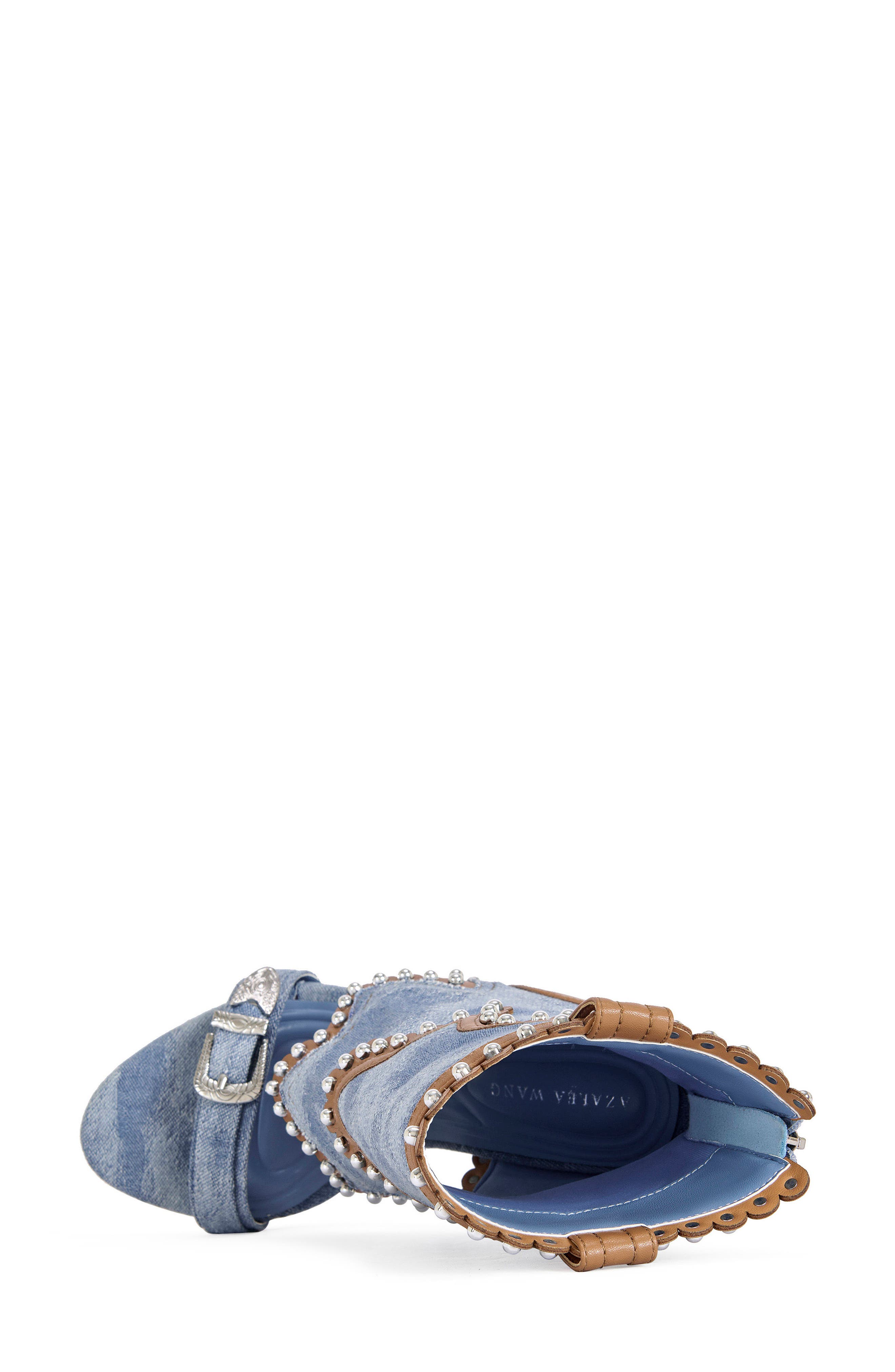 AZALEA WANG Caprizia Ankle Cuff Sandal, Alternate, color, 