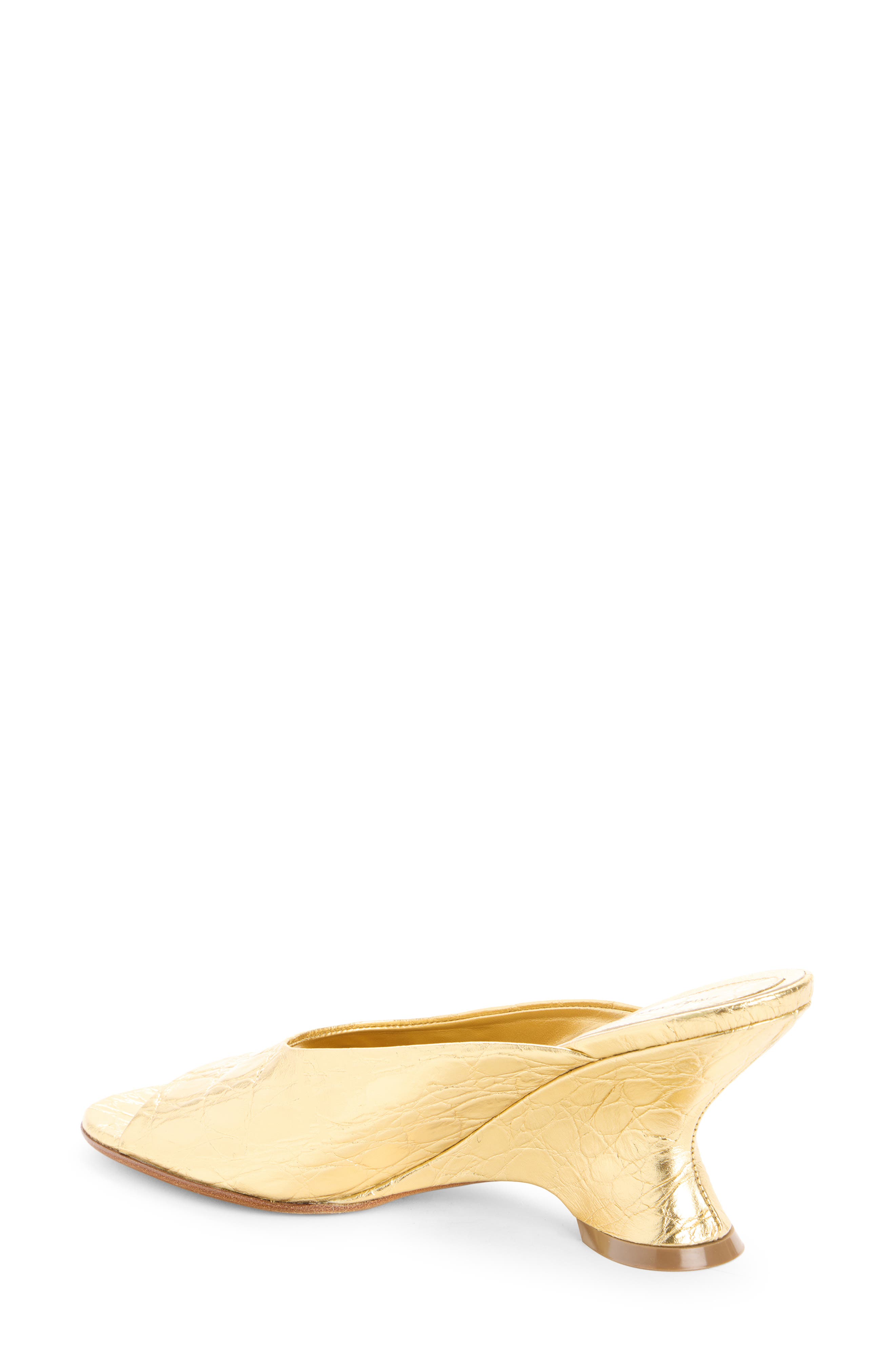 Dries Van Noten Wedge Slide Sandal, Alternate, color, 954 Gold