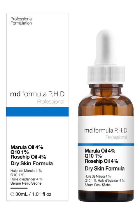 Dry Skin Serum with Marulua Oil, Q10 & Rosehip Oil