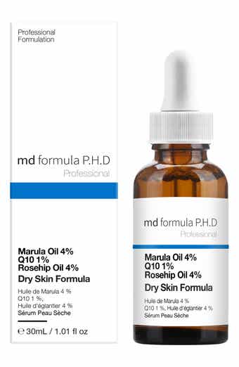 MD FORMULA Dry Skin Serum with Marulua Oil, Q10 & Rosehip Oil