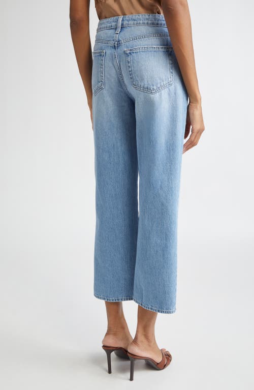 L Agence L'agence June Stovepipe Crop Jeans In Blue