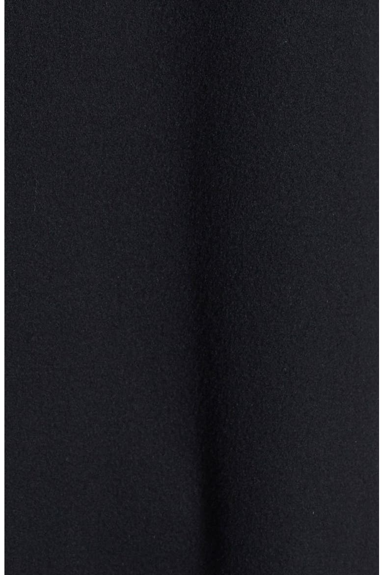 Loro Piana Wool Clutch Coat, Alternate, color, BLACK