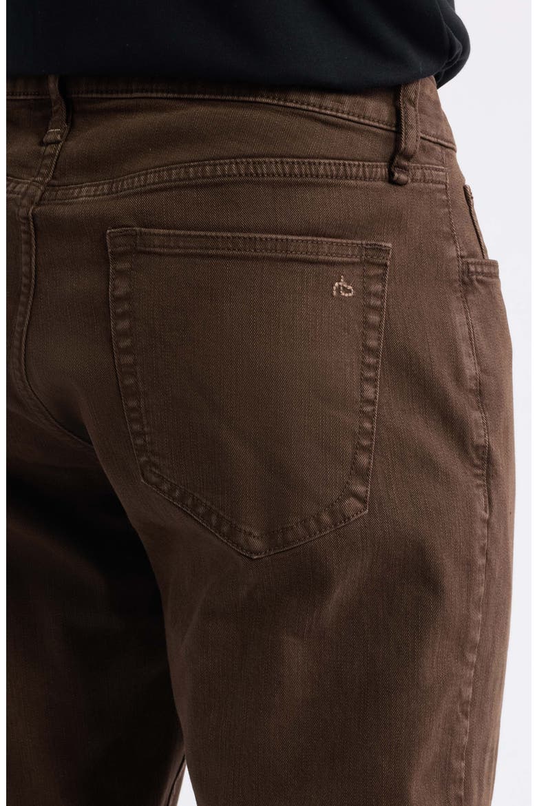 Fit 3 Aero Stretch Straight Leg Jeans, Alternate, color, DARK BROWN