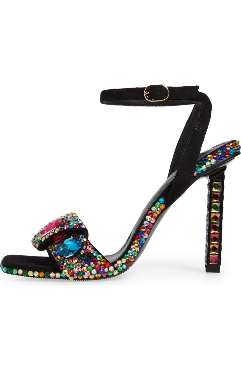 AZALEA WANG Discoball Ankle Strap Sandal, Alternate, color,