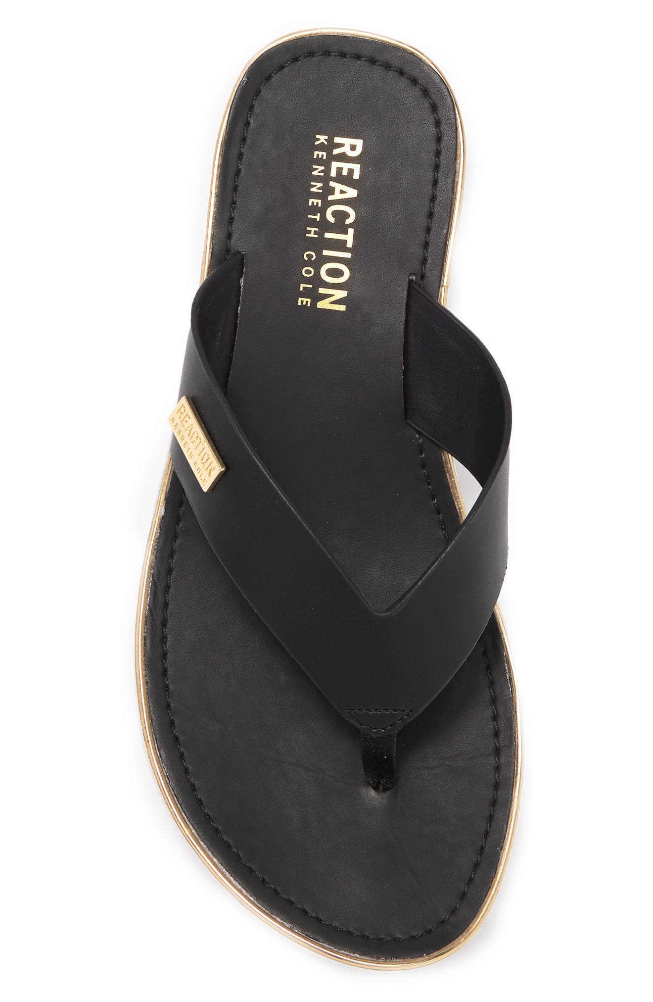Reaction Kenneth Cole Shine Light Wedge Flip-Flop Sandal, Alternate, color, 