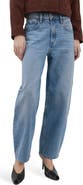 MANGO High Waist Barrel Jeans