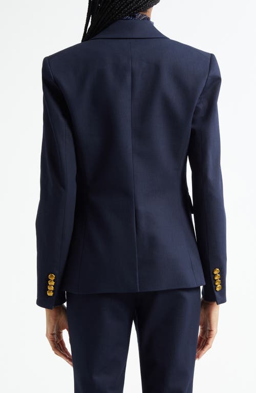 Veronica Beard Cutaway Dickey Jacket In Blue