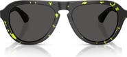 Burberry 55mm Pilot Sunglasses