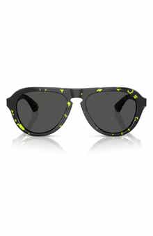 Burberry 55mm Pilot Sunglasses