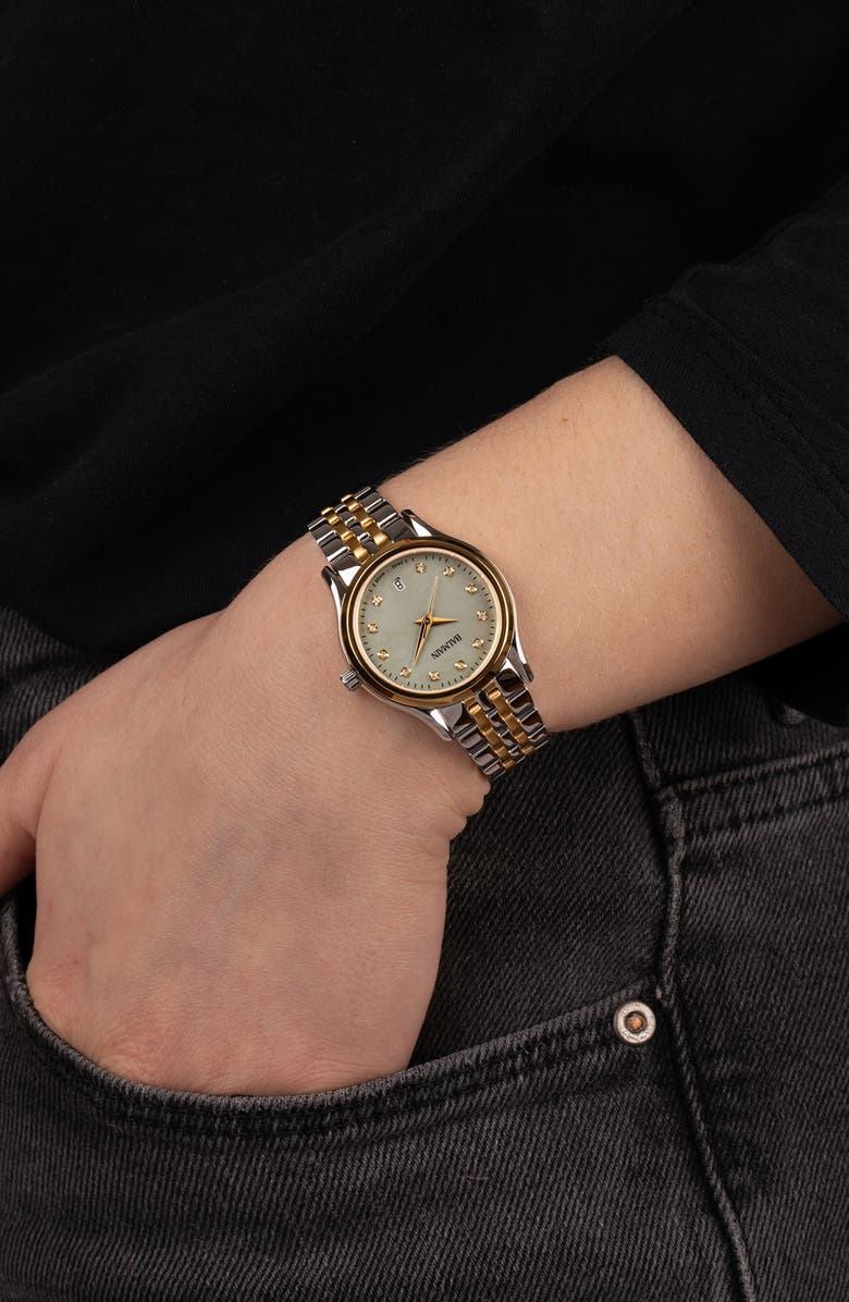 Diamond Two-Tone Bracelet Watch, 28mm