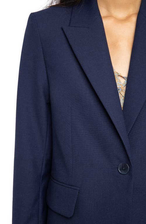 Zadig & Voltaire Vavy Tailleur Blazer In Purple