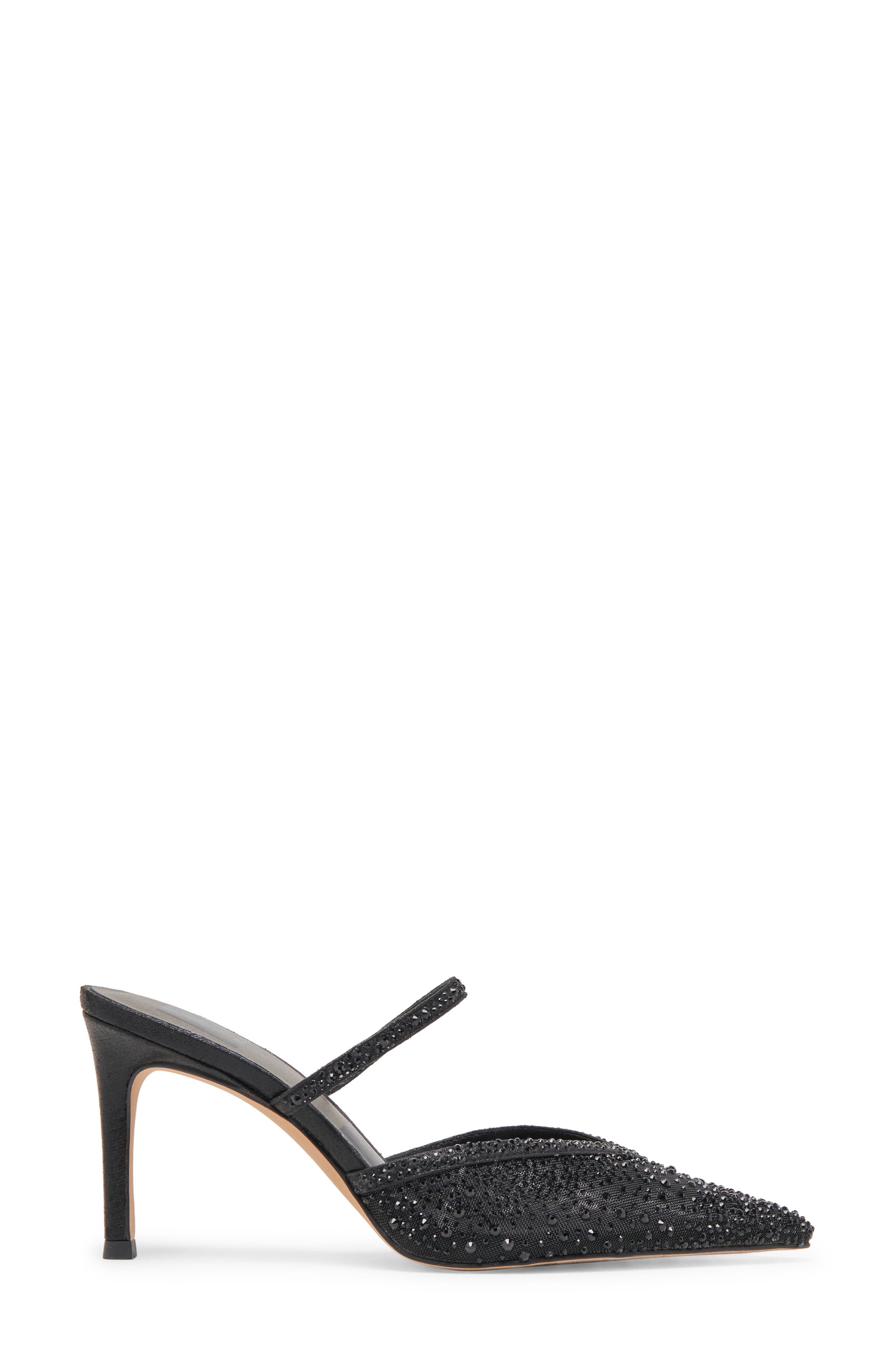 Dolce Vita Kanika Crystal Pointed Toe Mule, Alternate, color, 