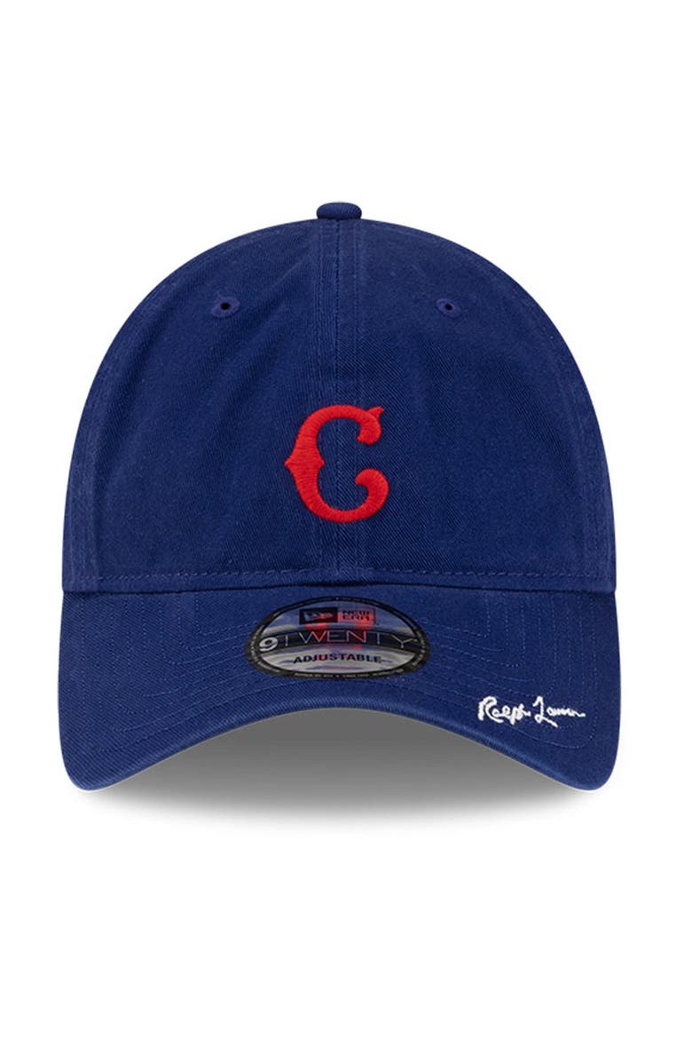 Men's New Era x Ralph Lauren Royal Chicago Cubs 9TWENTY Adjustable Hat, Alternate, color, Royal