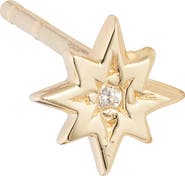 Anzie Jac & Jo Diamond Starburst Single Stud Earring