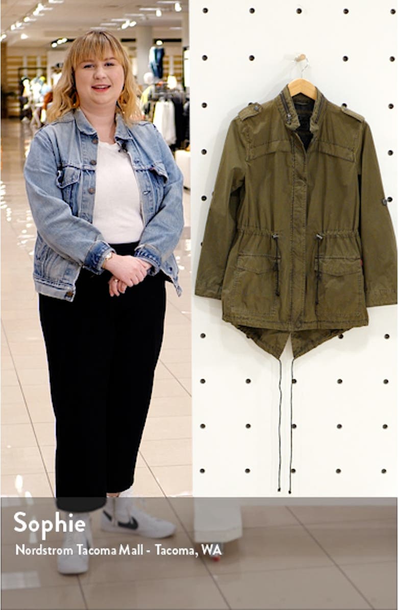 Parachute Cotton Fishtail Jacket, sales video thumbnail