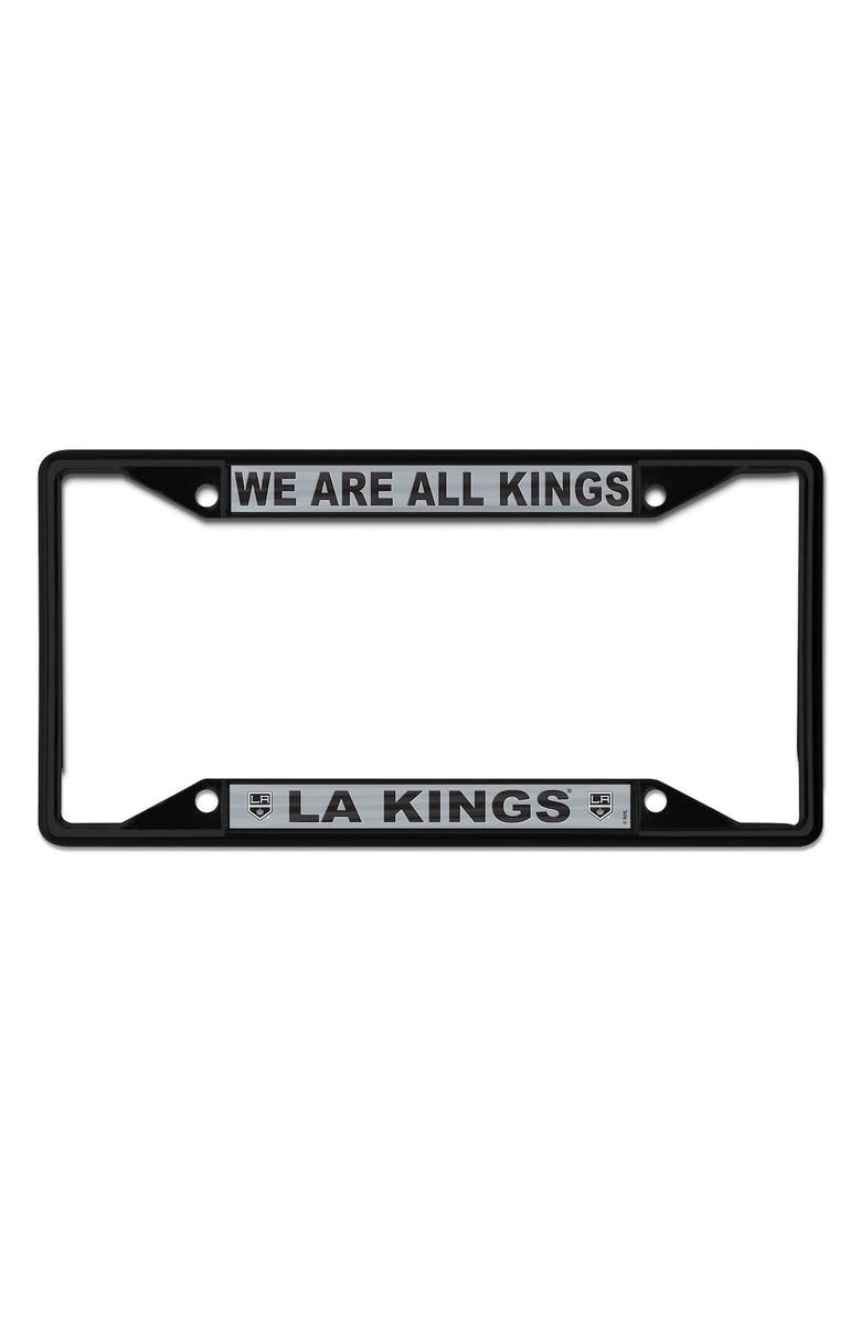 WINCRAFT Los Angeles Kings Chrome Colored License Plate Frame, Main, color,