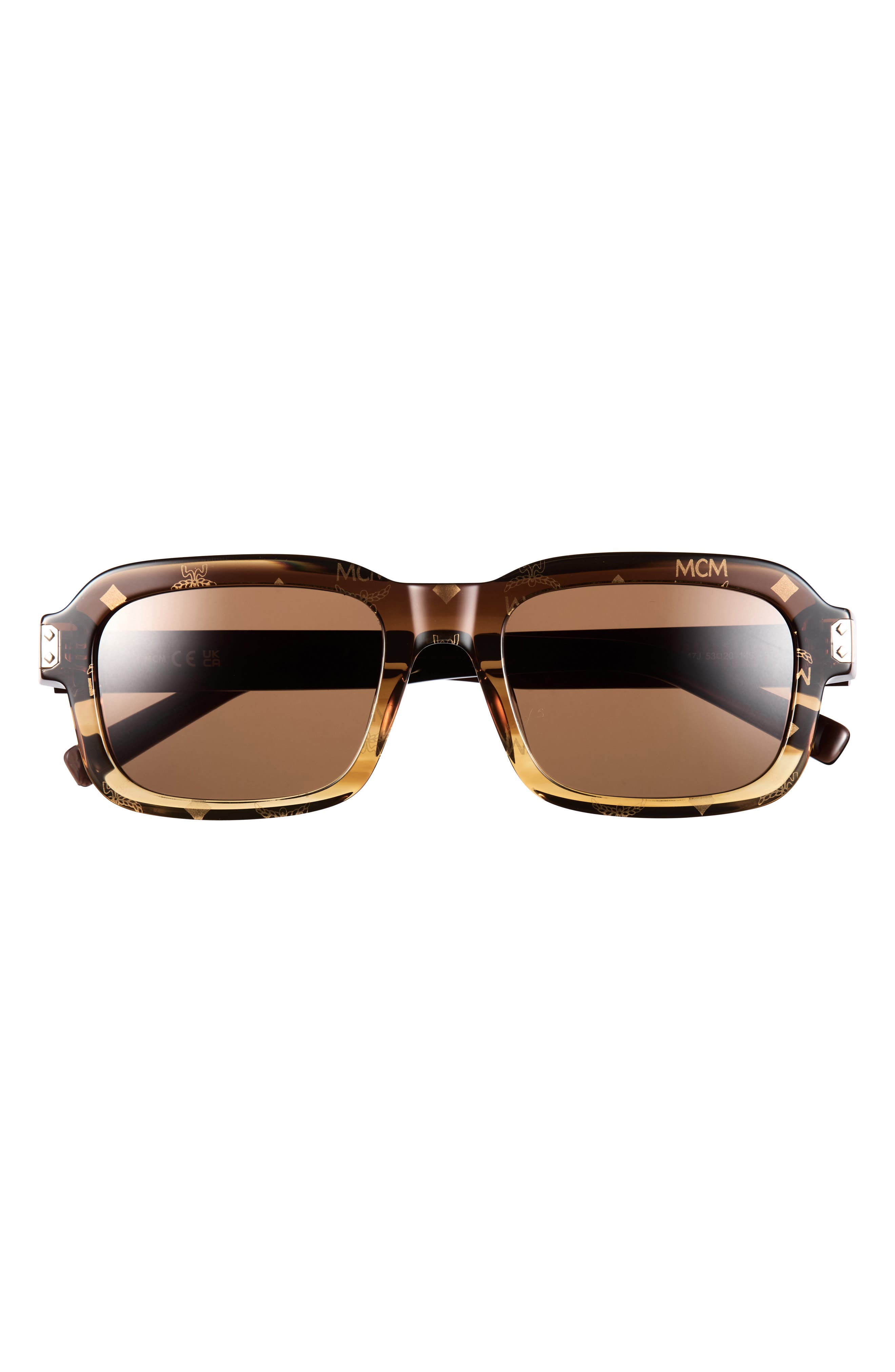 53mm Square Sunglasses