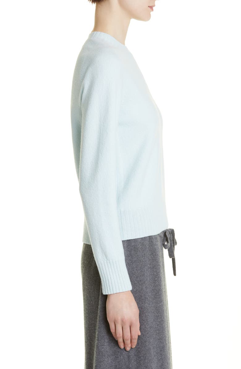 Jil Sander Merino Wool Shrunken Crewneck Sweater, Alternate, color,