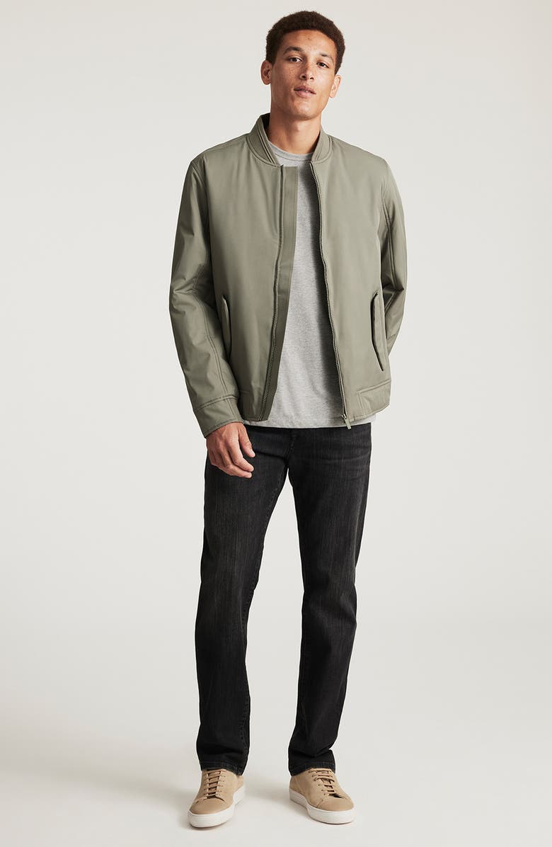 Mavi Jeans Zach Straight Leg Jeans, Alternate, color, Smoke Williamsburg