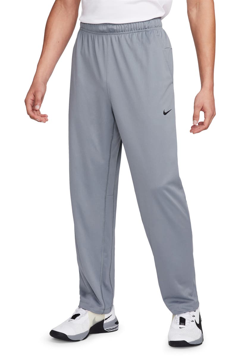 Nike Totality Dri-FIT Open Hem Versatile Pants, Main, color, Smoke Grey/ Black