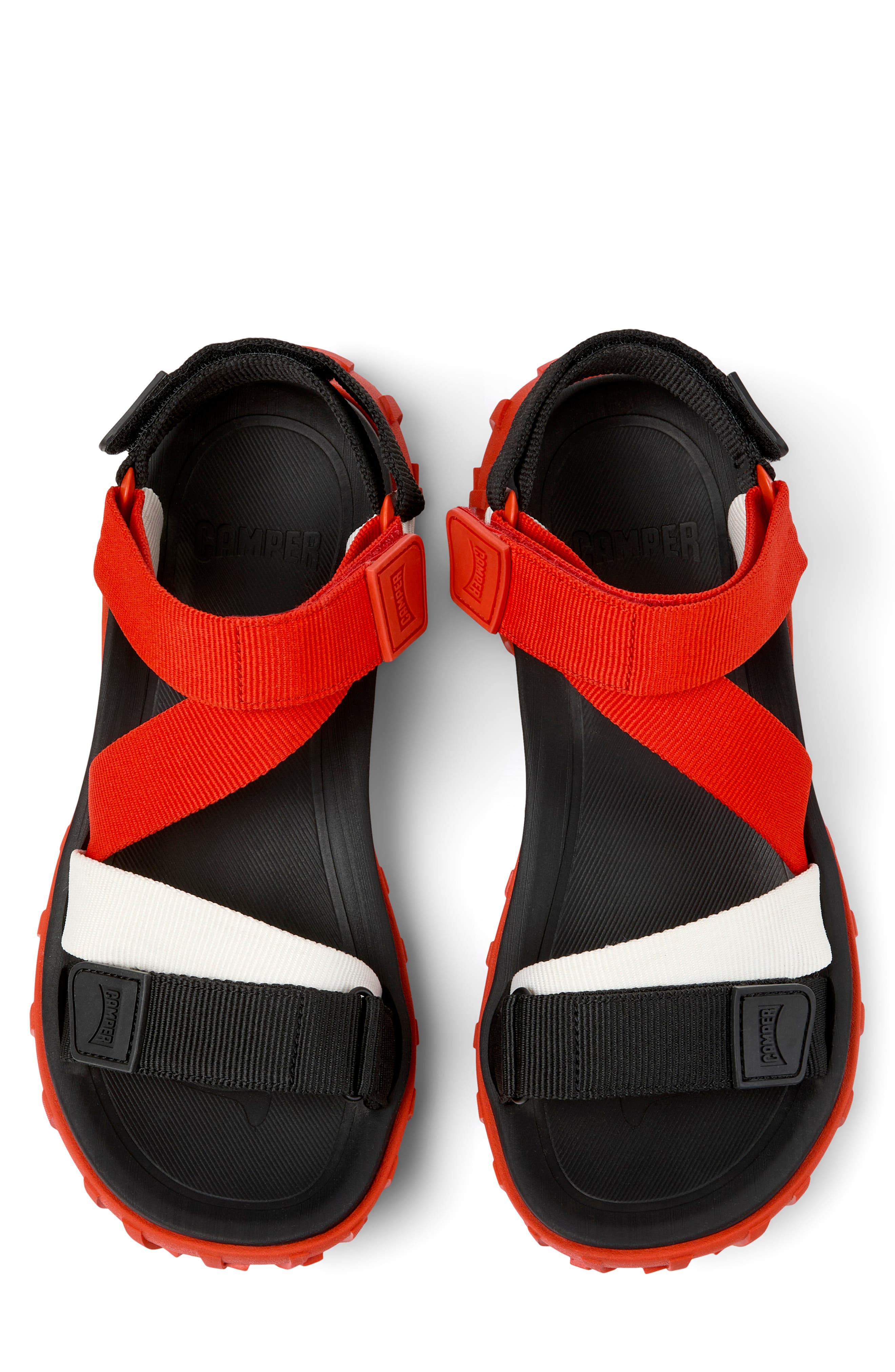 Camper Drift Trail Sandal, Alternate, color, Multi - Red