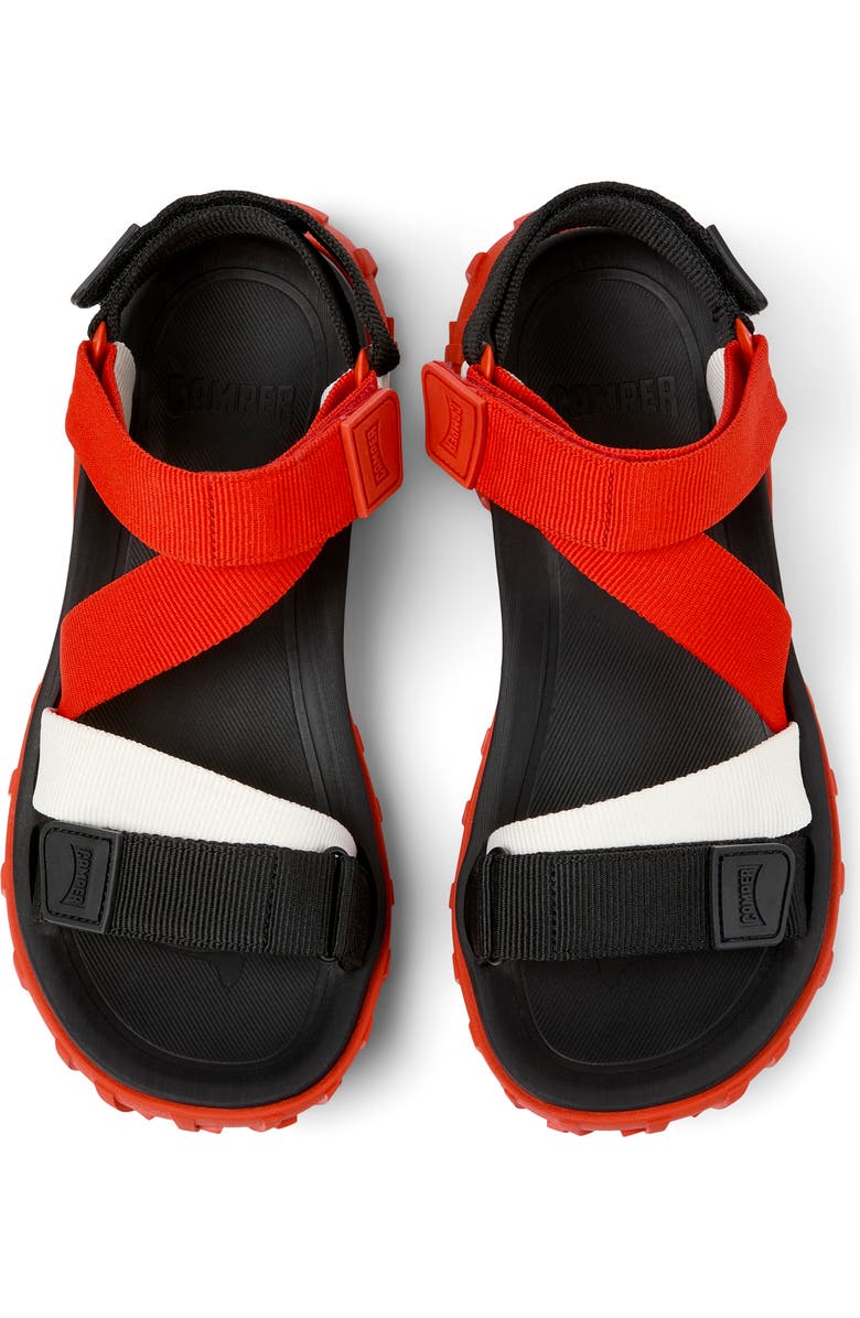 Camper Drift Trail Sandal, Alternate, color, Multi - Red