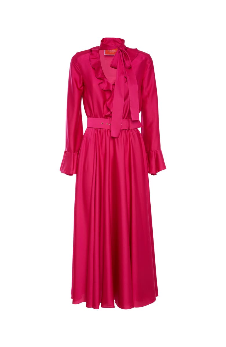 La DoubleJ Baby Dress Solid Cyclamen, Alternate, color, 