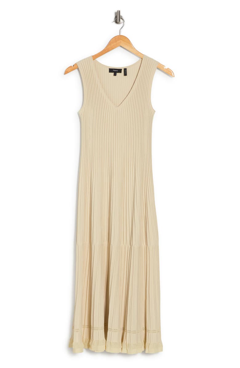 Theory Lustra Ottoman Stripe Tank Dress, Alternate, color, 