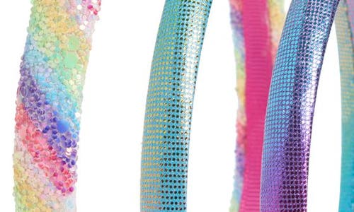 Cara Kids' Set Of 4 Assorted Headbands In Multi