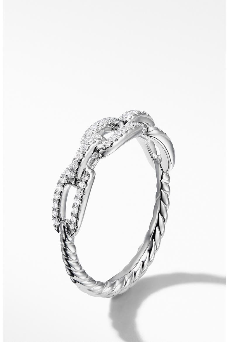 Stax Diamond Chain Ring, Alternate, color, WHITE GOLD