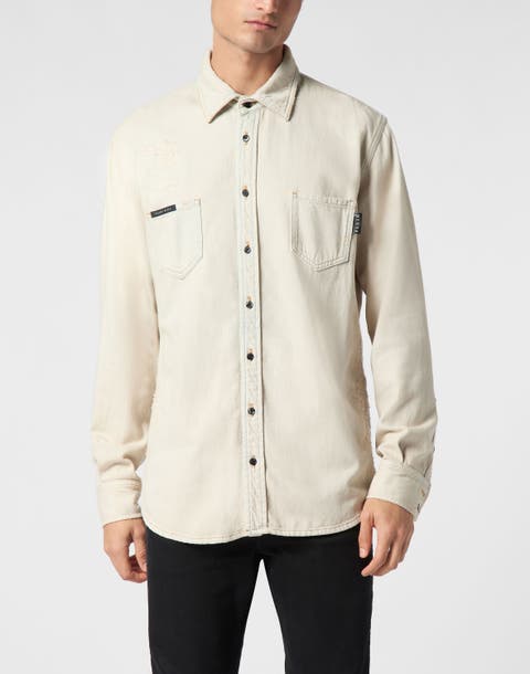 Denim Shirt Ls Men