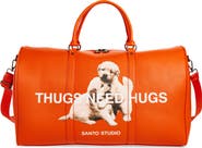 SANTO STUDIO Jett Lawrence Orange Duffel Bag
