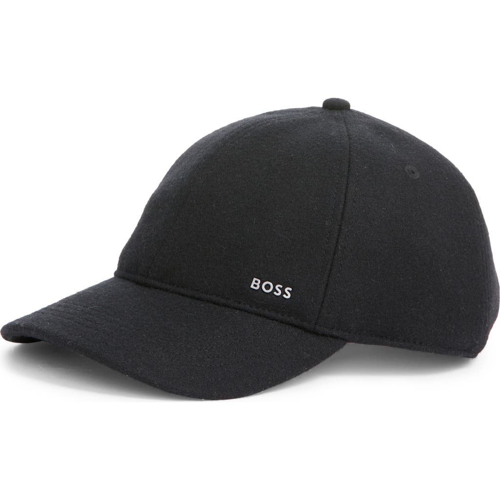 Hugo Boss Boss Zed Wool Blend Baseball Cap