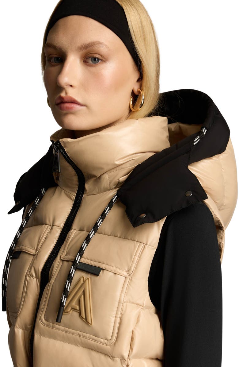 Alpenhaus Vercors Lightweight Utility Vest with Lustre Detailing, Alternate, color, Sandstone