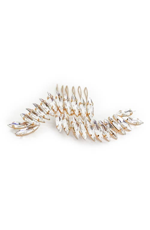 Brides & Hairpins Idalia Crystal Hair Comb (Nordstrom Exclusive) in Gold at Nordstrom