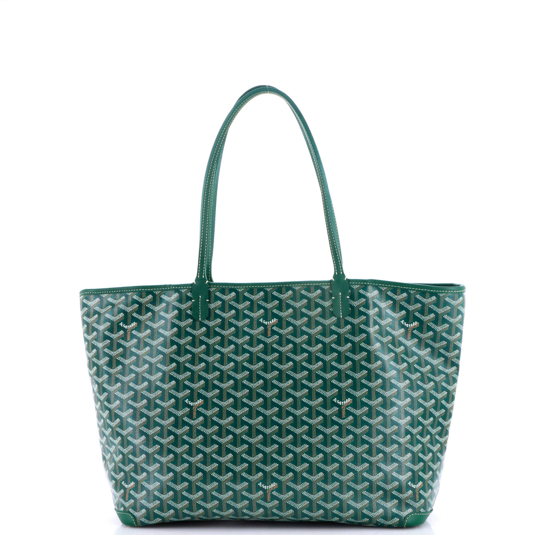 Artois Tote Coated Canvas MM, Alternate, color, Green