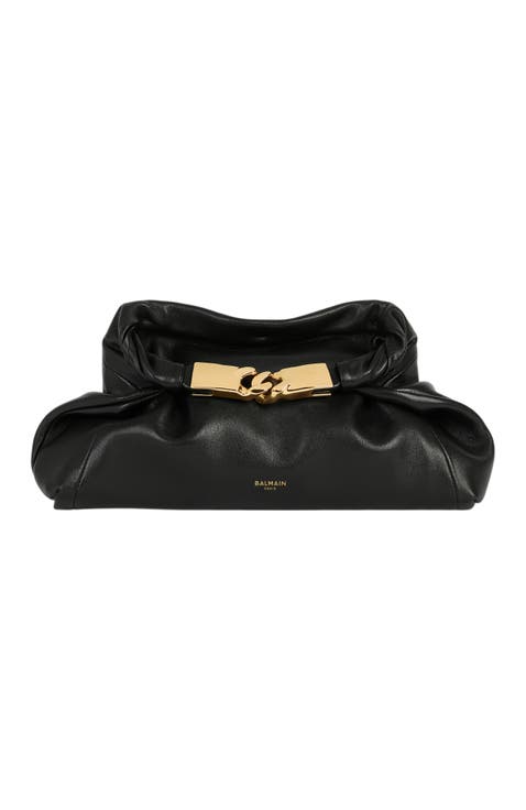 Dinner At 8 Small Smooth Leather Bag