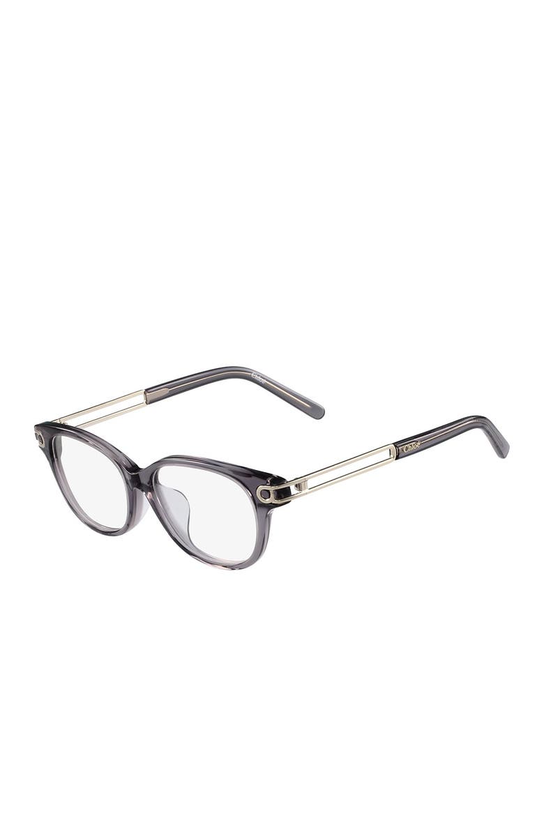 Chloé 52mm Cat Eye Full Rim Optical Frames, Alternate, color, 