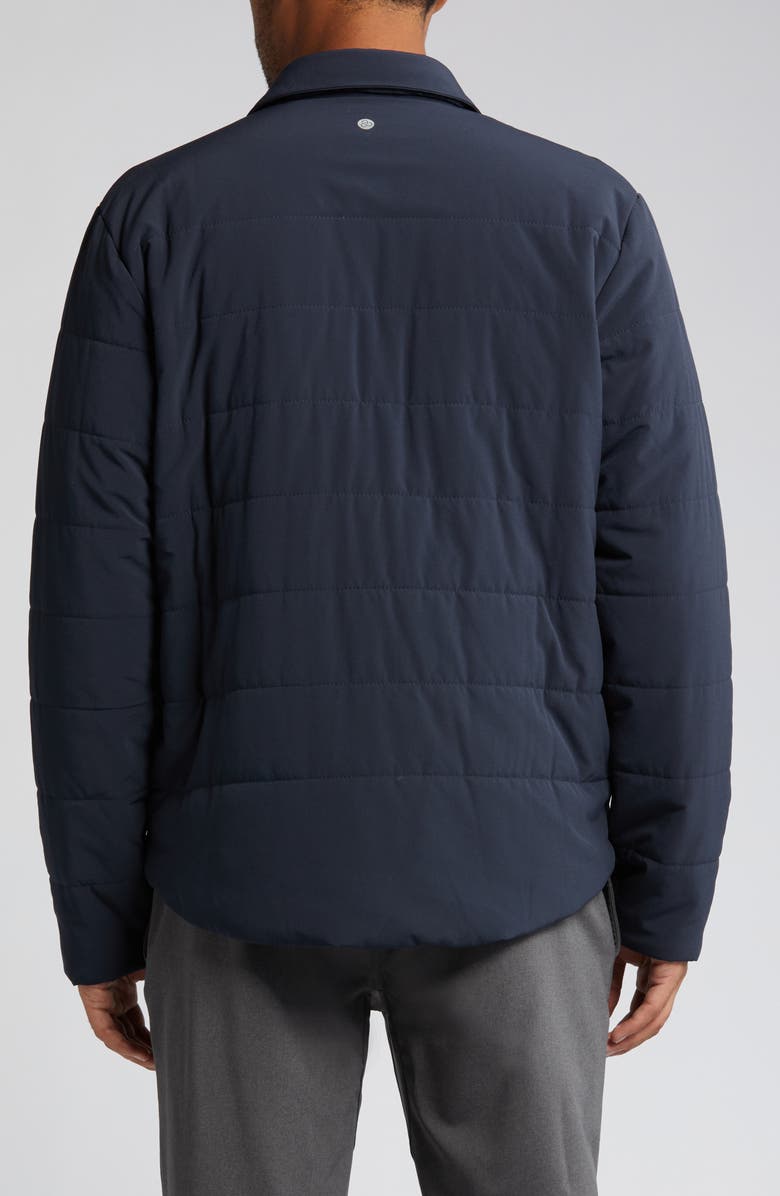 Zella Raid Insulated Jacket, Alternate, color, Navy Eclipse
