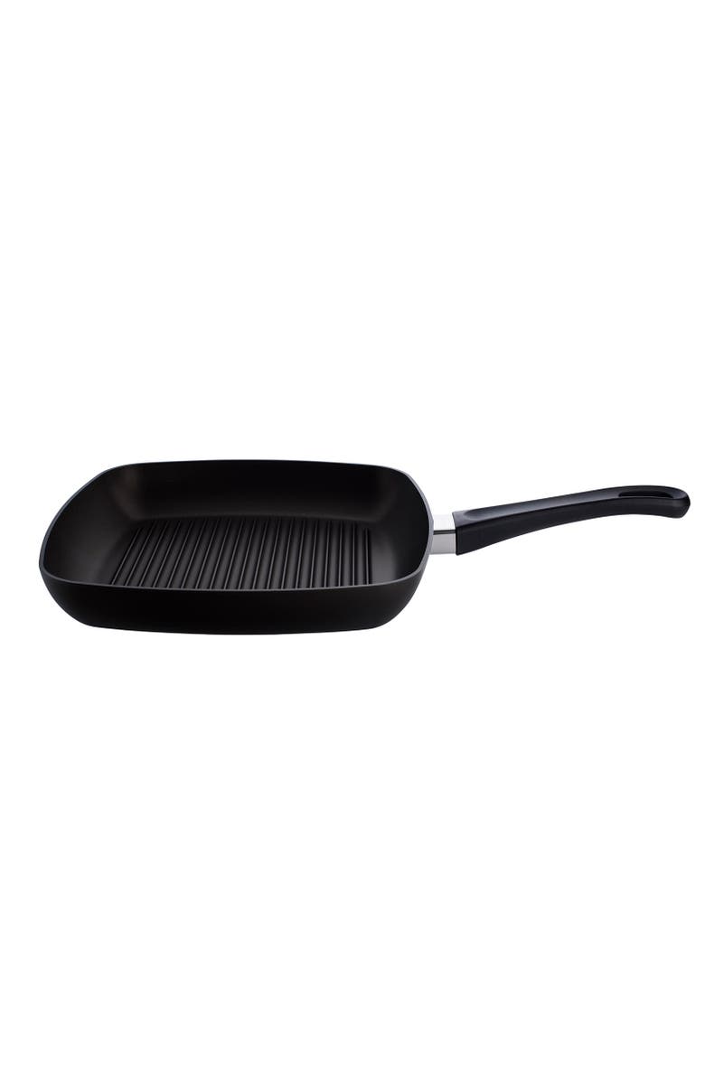 Scanpan Classic 11 Inch Nonstick Grill Pan, Main, color, Black