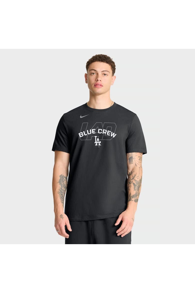 Men's Nike Black Los Angeles Dodgers Primetime Fashion T-Shirt, Main, color, Black