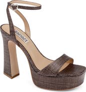BADGLEY MISCHKA Caia Ankle Strap Platform Sandal