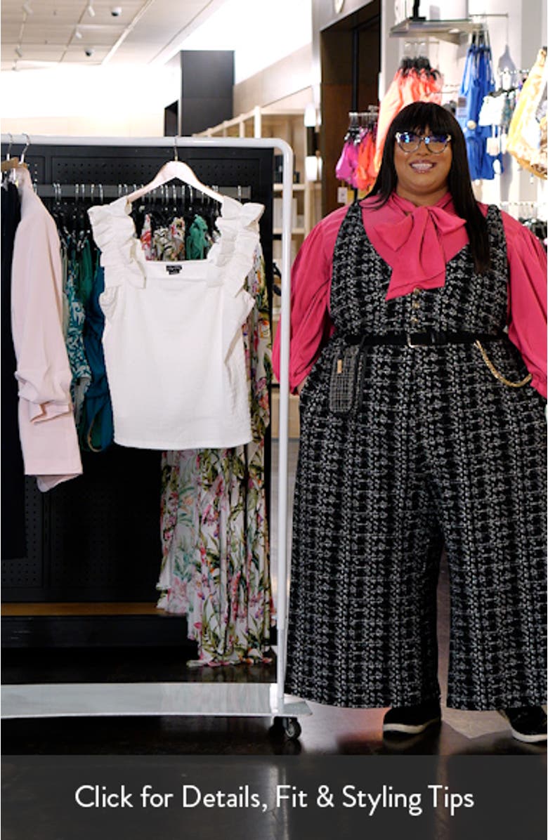 Aria Ruffle Smocked Tank, sales video thumbnail