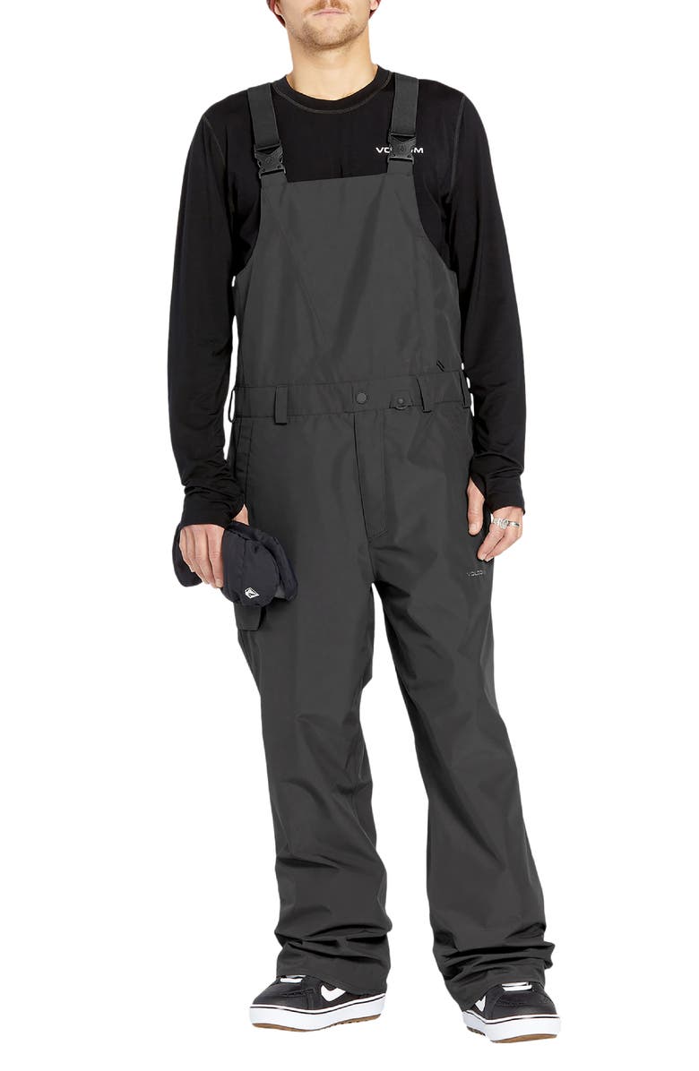 Volcom Sparta Waterproof Bibs, Main, color, 