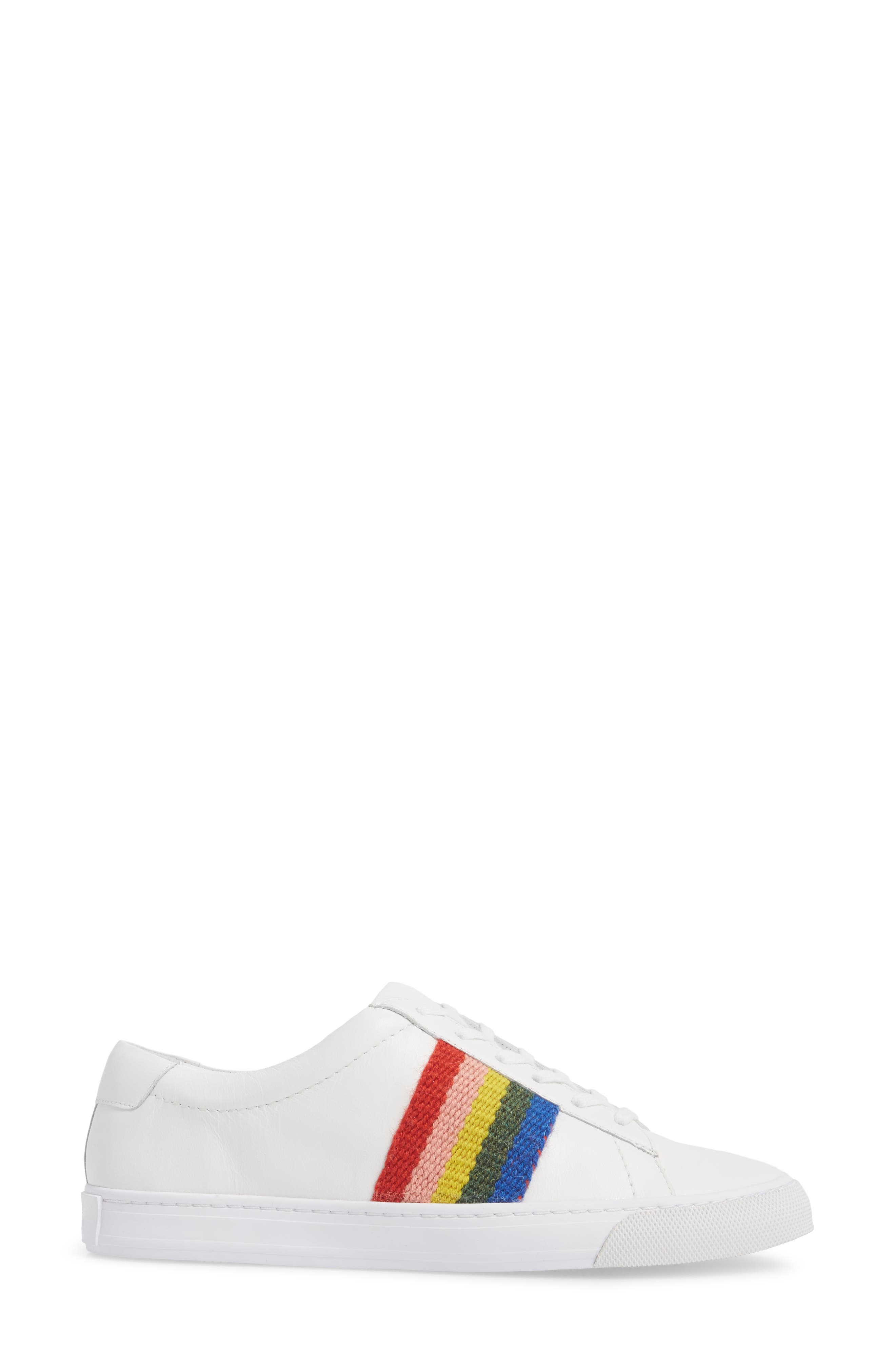 Loeffler Randall Logan Rainbow Sneaker, Alternate, color, 