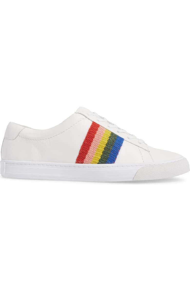 Loeffler Randall Logan Rainbow Sneaker, Alternate, color,
